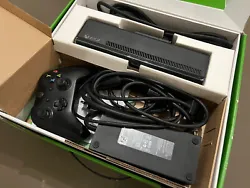Microsoft Xbox One Kinect Bundle 500GB Black Console (7UV-00239) with RIG 800LX headset included. forza game not...