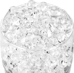 Soak the water beads for 4-6 hours to expand. a 12-ounce jar can yield more than 15 gallons of water beads. 【Wide...