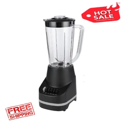 The blender is with 6 speeds and a pulse function. 6 Speed function buttons (CHOP, MIX, GRATE, BLEND, LIQUEFY, PULSE)....