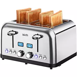 Different shade settings allow perfect customization of any piece of bread from lightly golden to deep dark. 3 smart...