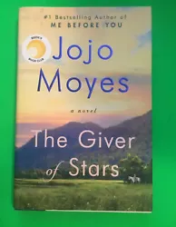 Jojo Moyes The Giver Of Stars Hard Back Novel Book. Like new There is a marking in top left hand corner of book where a...