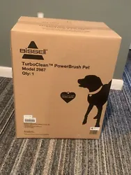 Bissell Turboclean Powerbrush Pet Carpet Cleaner, 2987 Green/ Black Color. Brand new in the box