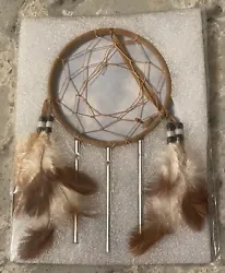 Wind Chime~Legend of the Dreamcatcher 4”Dream Catcher With Chimes & Feathers (7” Long) New In PackageFrom a smoke...