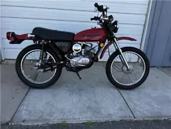 Vintage Motorcycle Collective Dealer # MC1463  Only 516 Miles  1980 Kawasaki KE100 Motorcycle, Red, was amateur...
