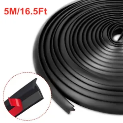 1 x 5M Sealing Strip. 【High-quality Materials】 The weather stripping is made of EPDM rubber, which has excellent...