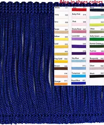 Perfect for all kinds of flapper dresses, shawl fringe and stole fringe and for any project. Yarn content - Rayon. Hand...