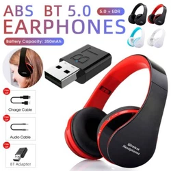 Bluetooth Headphone Bluetooth 5.0 TV Headset HiFi 9D Stereo Wireless TV Headphone with Transmitter for TV Computer...