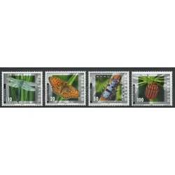 Cette série de timbres de Suisse a été émise en 2002. For those which are not (new with hinge or canceled), the...