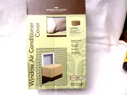 Veranda Fabric Air Conditioner Cover Heavy Duty AC Window Outdoor Large 26.5 L x 15.5 D x 17.5 H. Gardelle Protective...