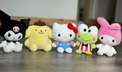 Snuggle up with these five lovable Hello Kitty and Friends plush toys! Adorable, soft, and cuddly, these iconic Hello...