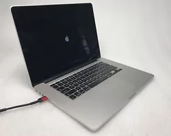 This is a MacBook Pro 15” A1398 Mid 2014. This device includes a 512GB SSD. A1398 (EMC 2881). A battery IS included;...