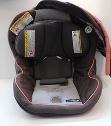 Graco Snugride Click Connect 40 Fabric Car Seat Replacement, Headrest and canopy. This was just washed and is very...