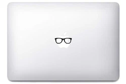 Magnifique stickerLunettes pour MacBook. Donnez une touche de fun à votre MacBook ou votre iPad grace à cesticker...