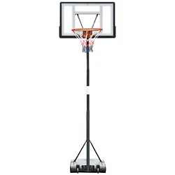 Adjustable basketball hoop height suitable for teens and adults. The basketball hoop for kids from Soozier will be an...
