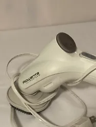 rowenta hand held steamer. Condition is Used. Shipped with USPS Priority Mail Medium Flat Rate Box.