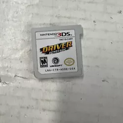 ⚡️Driver: Renegade (Nintendo 3DS, 2011) Cartridge Game Only Racing Authentic⚡️. Good label tested