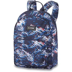Dakine Essentials Pack Mini 7L Backpack. Color is Dark Tide. Note: Position of pattern varies.  Features: Organizer...