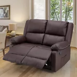 👭 Upholstered Chair & Waterproof Leather--The massage lounge chair is covered by waterproof PU leather which is easy...
