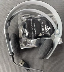 Trainer by Gibson TH100WT/27 Sports Headphones designed with Usain Bolt black. Charger and Temperature Registration...