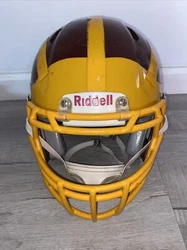 Riddell Initial Season 2012 Youth Football Helmet Size L Made in USA.