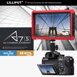 The Lilliput A7s is the first Lilliput monitor to feature 4K inputs at the 7
