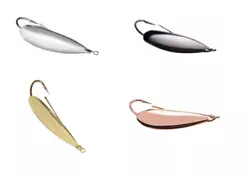 Johnson Silver Minnow Spoon. Assorted Sizes and Colors.Price is for one spoon. Flashing swimming action. Wire weedguard.