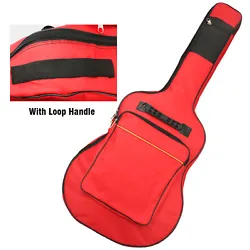 Strong and durable: the guitar bag is made of waterproof Oxford cloth and lasts longer. The stylish appearance and...