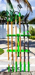 Organize Hand Tools, Mounts to any trailer rail type, Vinyl Coated.