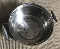 Stainless Steel Colander Insert Steamer,Colander Strainer. Condition is Used. Shipped with USPS Priority Mail.