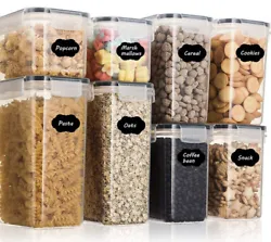 Airtight Food Storage Containers Set With Lids.