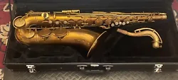 1949 King Zephyr Tenor Saxophone # 303433. Ready to play, well adjusted. Replaced thumb hook with bigger one from a...