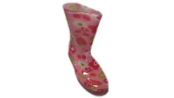 From 1 to 9 Year Old Kids / Size 5T to 3Y. ~ TODDLER - CHILD - YOUTH ~. FLORAL PRINTED RUBBER RAIN BOOTS FOR LITTLE &...