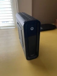 Used cable modem.  Work as intended.  Changed internet providers and no longer needed.