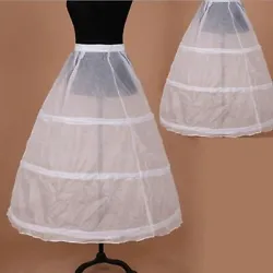 Type: Petticoat. 1 x Petticoat. -Made of high quality polyester taffeta, comfortable and friendly to kids skin....