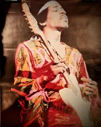 Jimi Hendrix Isle of Wight 1970 -:- go bang! -:- print from England. Machine gun. Hey machine gun. Yeah machine gun....