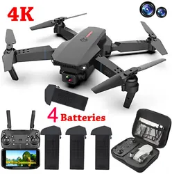 2022 New Rechargeable Electric 4k HD Wide Angle Dual Camera RC Drone Foldable FPV WiFi RC Quadcopter Aircraft Selfie...