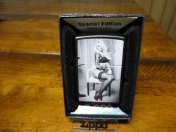 Here is a MINT IN BOX AND UNLIT ZIPPO LIGHTER. BLACK MATTE ZIPPO LIGHTER.