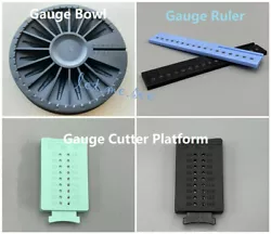 For Gutta Percha Paper Point Plate Tray. For Gutta Percha Points Gauge Cutter. For Gutta Perch Points and Paper Points...