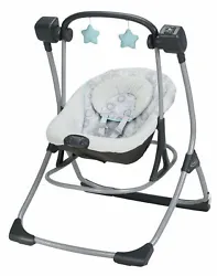 Item color: Tenley. baby will be comfy and entertained whether swinging or rocking in the Cozy Duet seat. Cozy Duet...