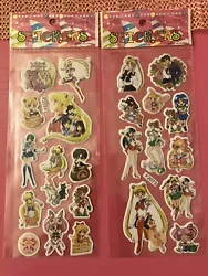 About 11/12 stickers on each sheet. Possibly sooner.