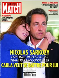 Paris Match n° 3382 du 13 mars 2014 - Nicolas Sarkozy (couv’), Kev Adams (4p), Karine Le Marchand (6p), Louis...