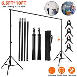 No tool is needed. ADJUSTABLE PHOTOGRAPHY BACKDROP STAND:Our backdrop stand consists of 4pcs 2.5ft-length crossbars...