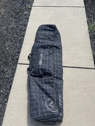 Burton Wheelie Gig Snowboard Bag - Fully padded board protection; Multiple board. Condition is Pre-owned. Shipped with...