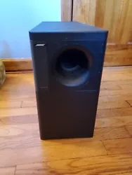 Bose Acoustimass 7 Home Theater Speaker System SUBWOOFER Black 19x14x7.5.