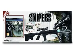 snipers pack gun + jeu neuf playstation 3 4 5 vr move mouvement ps3 ps4 ps5 neufproduit neuf inclus le jeu snipers ps3...