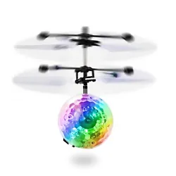 Built-in smart gyroscope and adopting tough flying blades and upgrading reinforced balance bars, our flying ball has an...