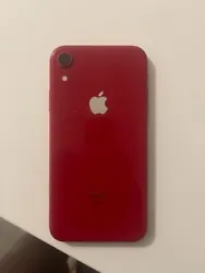 Apple iPhone XR (PRODUCT)RED - 64 Go - (Désimlocké). iPhone à vendre acheter il y a moins d 1 ans en très bonne...