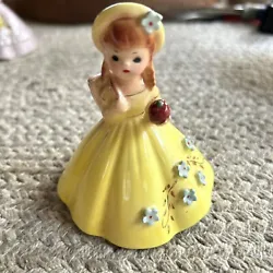 Cute Josef Originals figurine. Girl with apple and backpack in excellent condition. Measures 3 1/2” high. Please see...