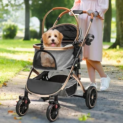 Whether youre taking a quick stroll around the block or jogging through the park, this durable 4-wheeled stroller with...