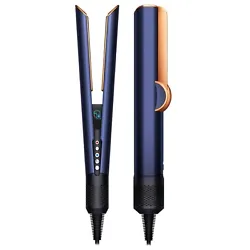 Dyson Airstrait Powerful Wet-To-Dry Hair Straightener Prussian Blue/ Rich Copper. Three pre-set temperatures –...